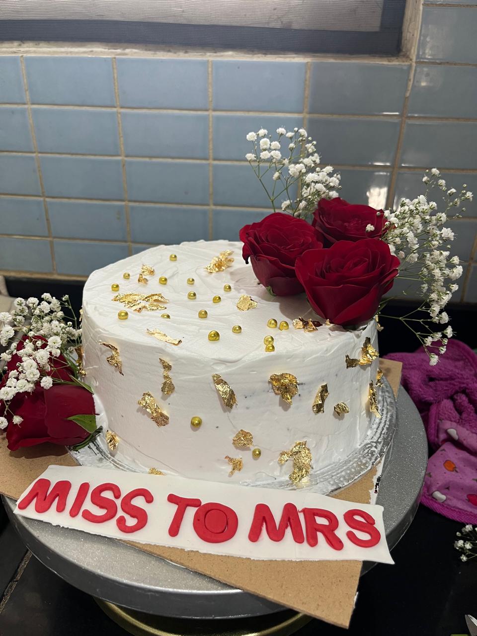 Floral Rose Cake